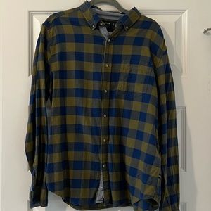 Green and Blue Flannel